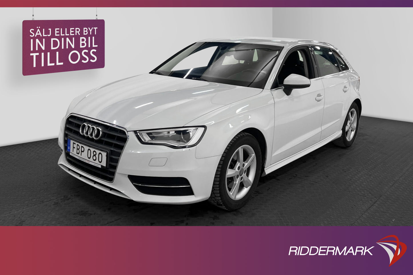 Audi A3 Sportback 1.6 TDI 110hk Ultra Sensorer Välservad