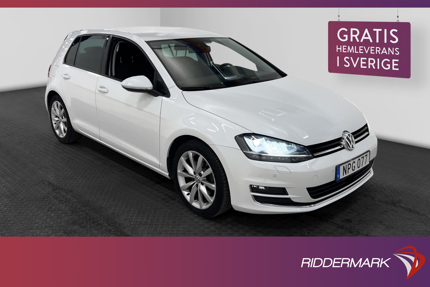 Volkswagen Golf 1.4 TSI 140hk P-Sensorer Adaptiv Välservad