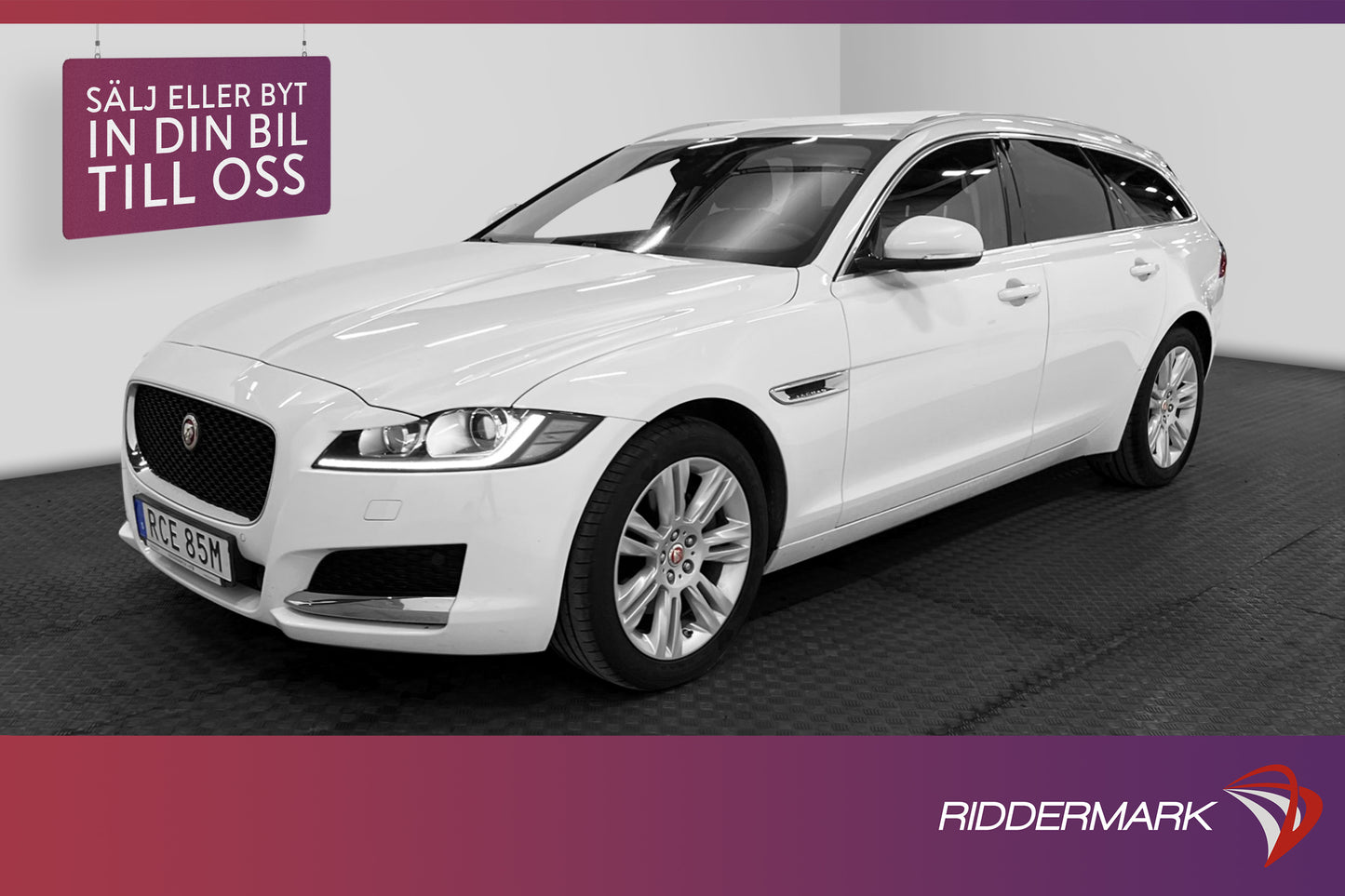 Jaguar XF Sportbrake AWD 180hk Kamera Navi Skinn Välservad