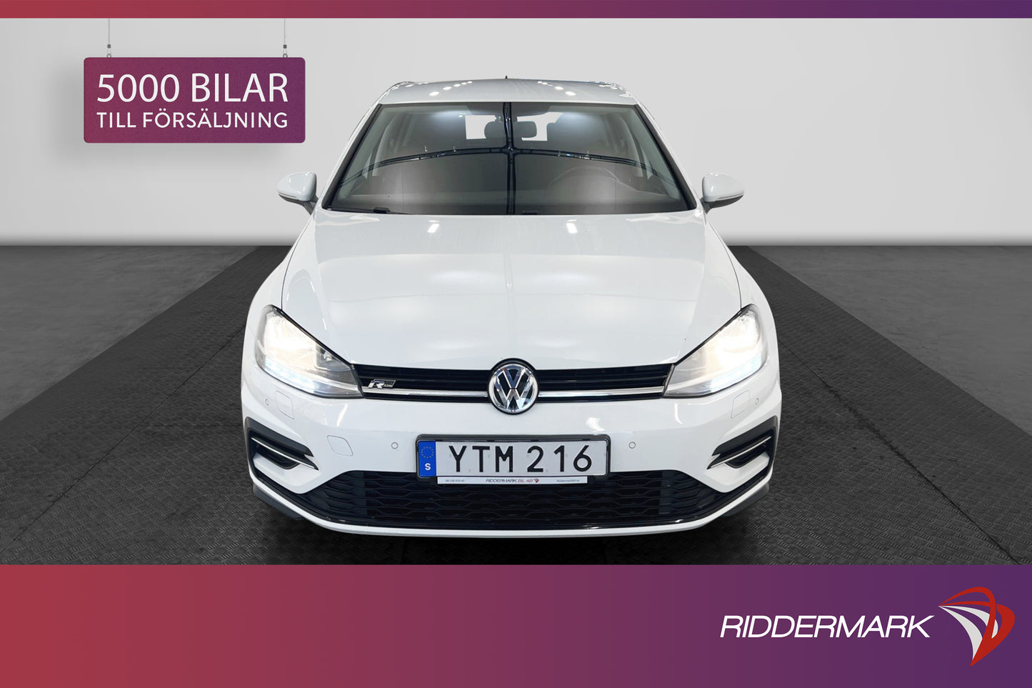 Volkswagen Golf 1.0 TSI 110hk R-line P-Sensorer NyBesiktigad