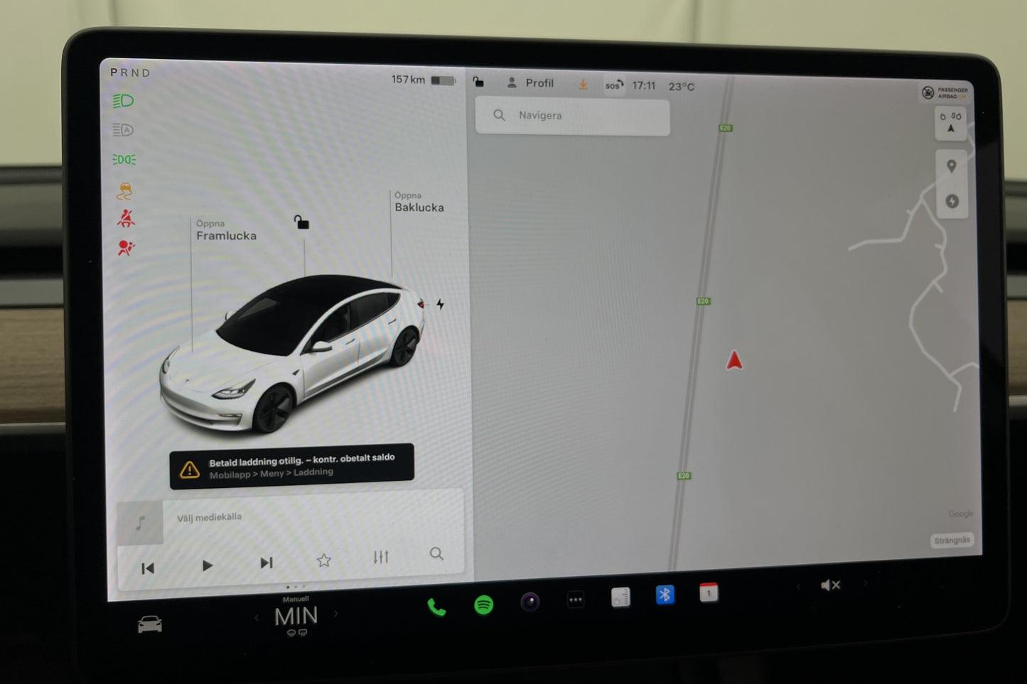 Tesla Model 3 Standard Range Plus En-brukare AP Sv.Såld MOMS