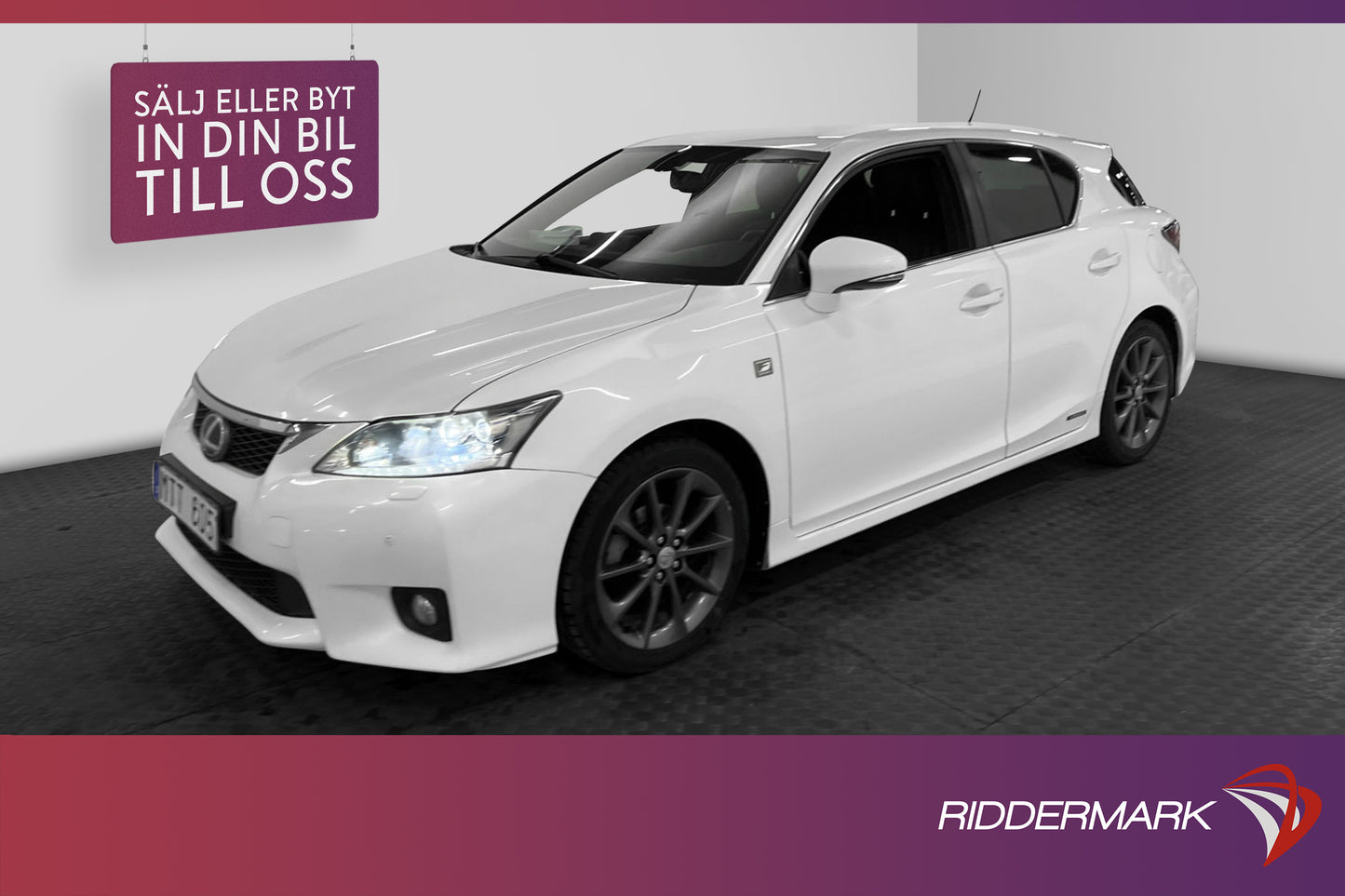 Lexus CT 200h 1.8 CVT 136hk F Sport Skinn Backkamera Navi