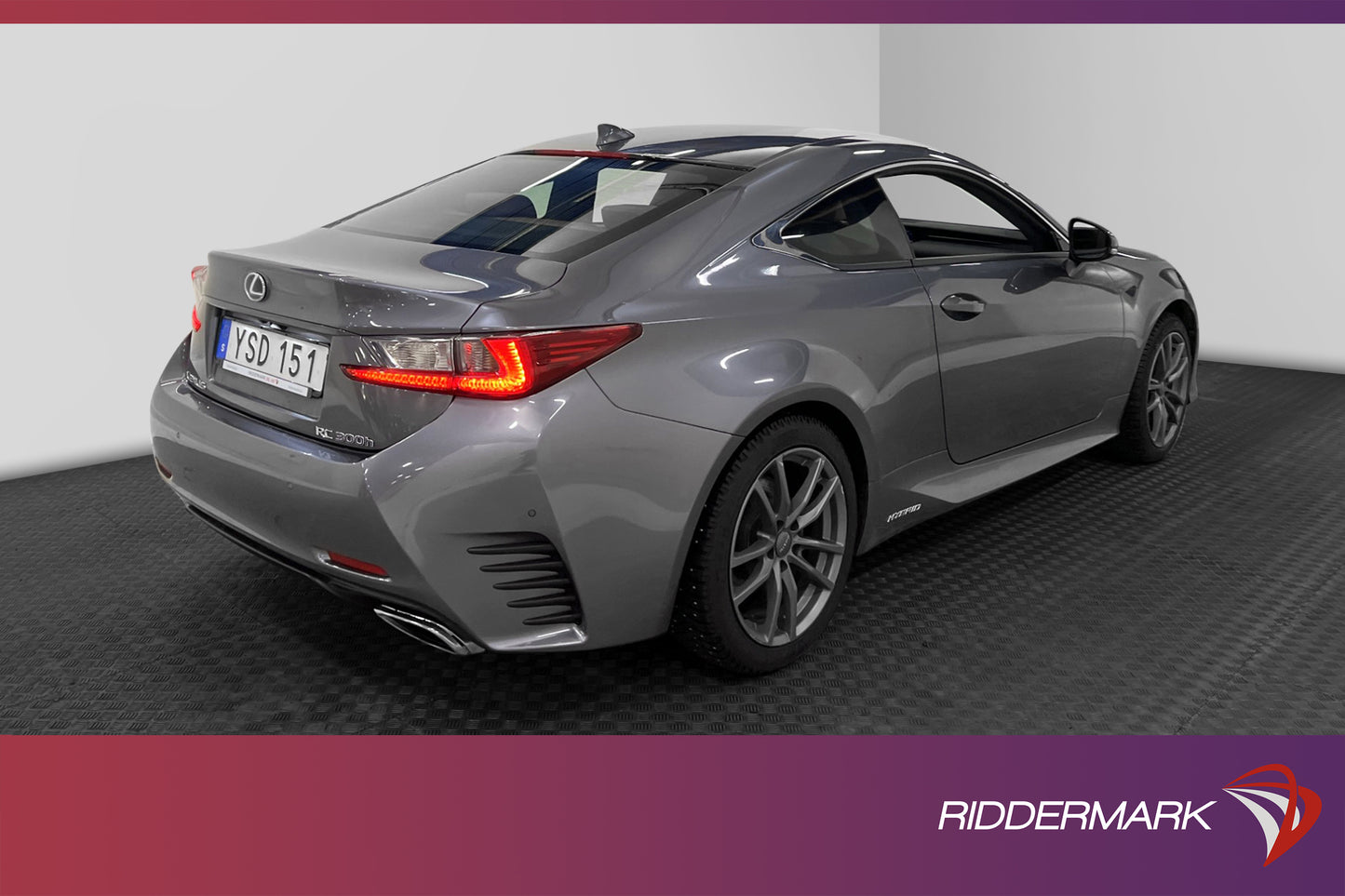 Lexus RC 300h CVT 223hk Kamera Skinn Navi Elstolar Välservad