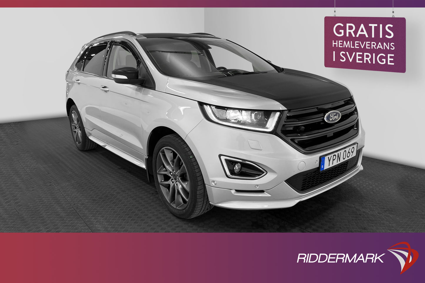 Ford Edge 2.0 TDCi AWD 210hk  Navi B-kamera M-värm Carplay