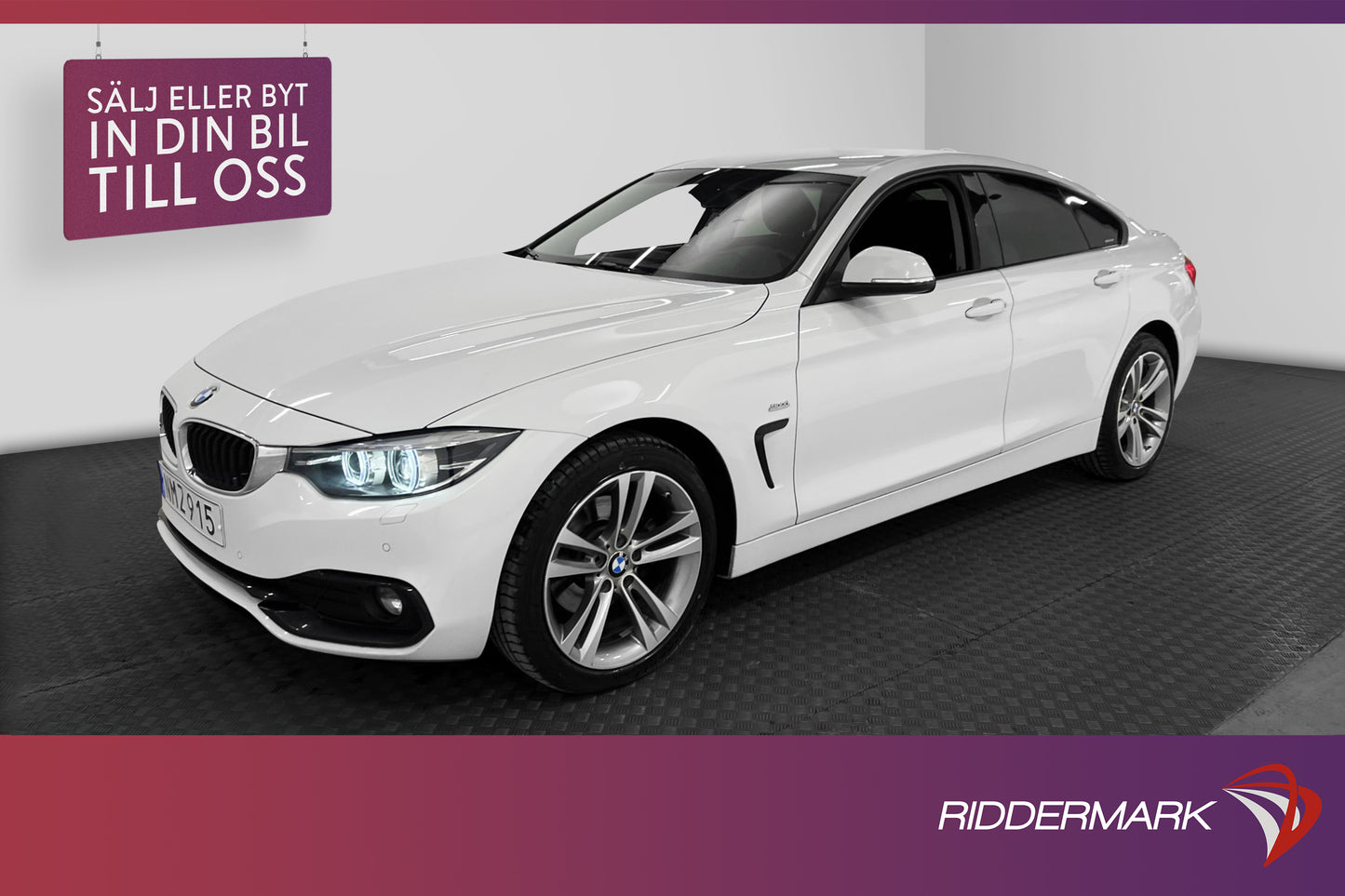 BMW 420 d xDrive Gran Coupé 190hk Sport line Sensorer Drag