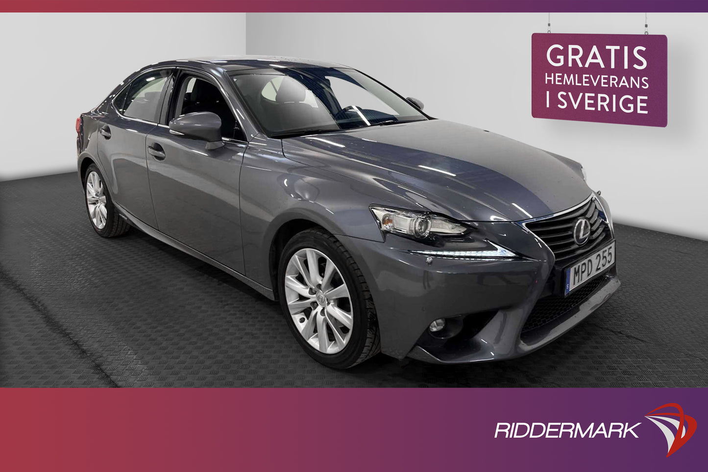 Lexus IS 300h 2.5 CVT 223hk 2 Brukare Navigator 360kr Skatt