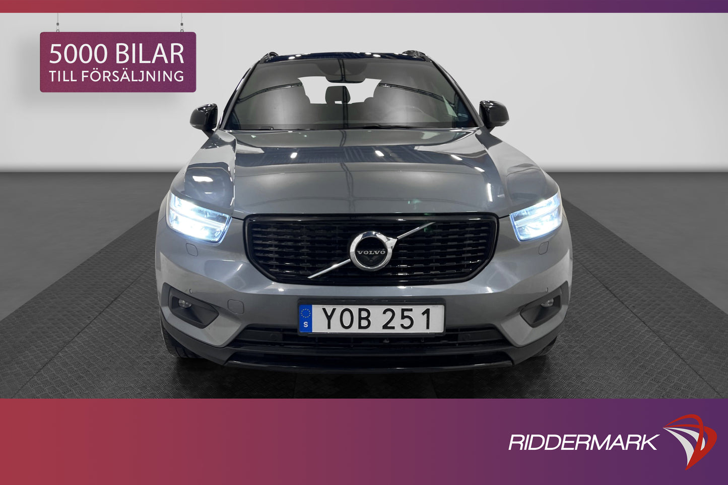 Volvo XC40 T5 AWD 247hk R-Design VOC Pano H/K 360° Navi Drag