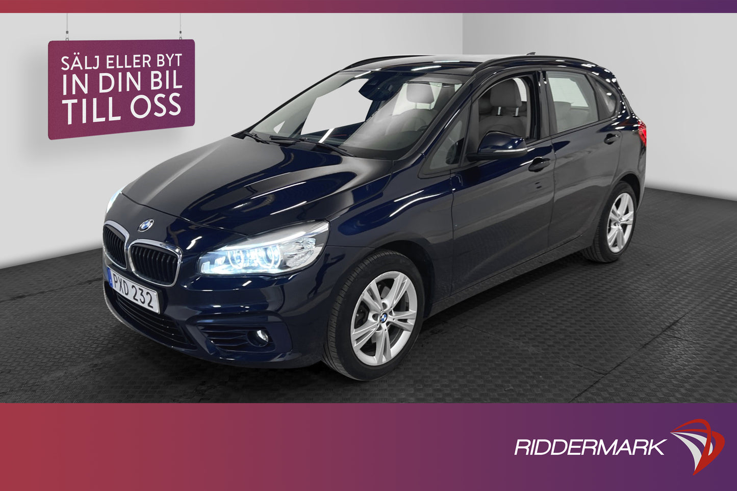 BMW 220d xDrive Active Tourer Sport line B-kamera Skinn Drag