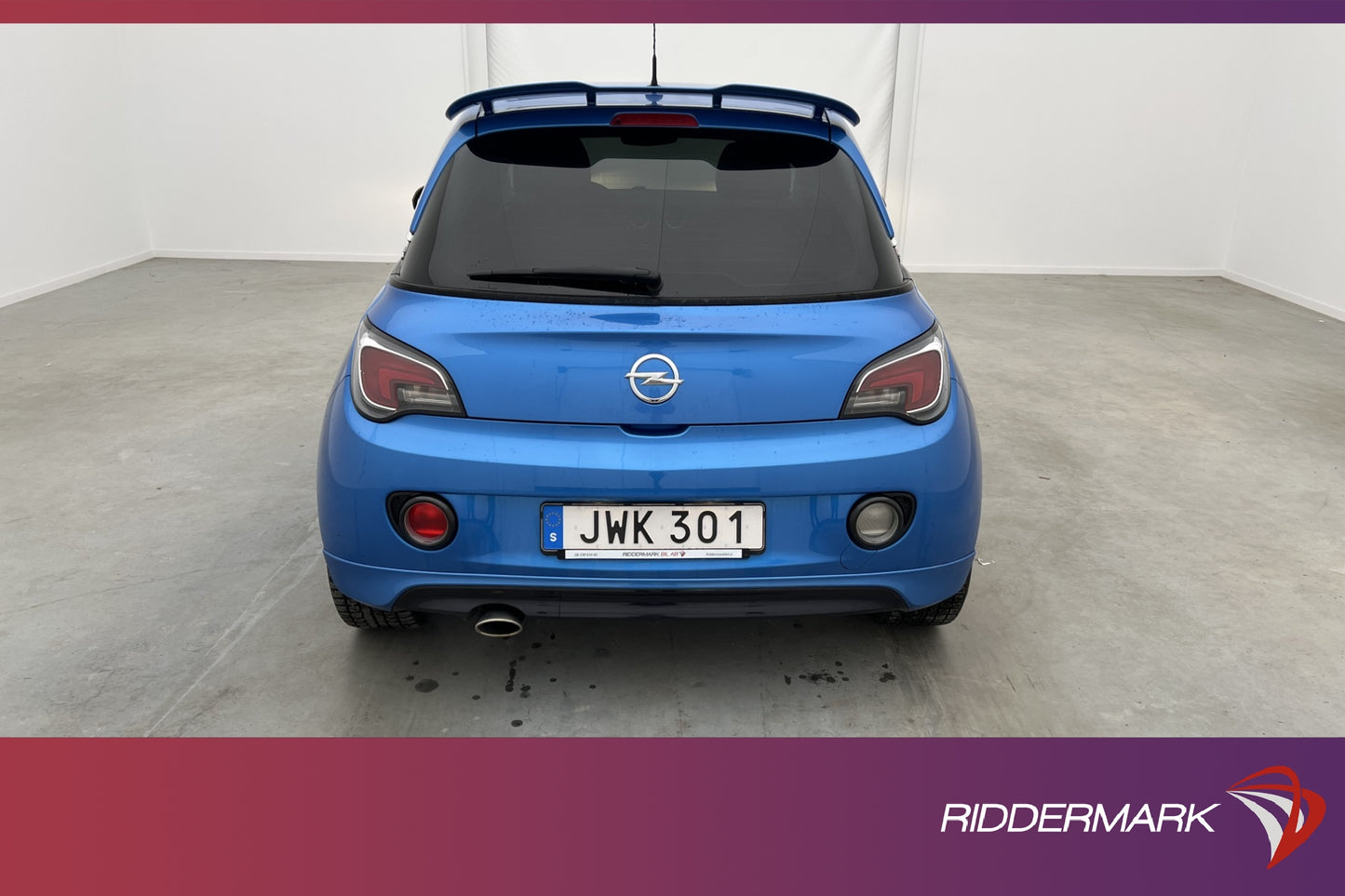 Opel Adam S 1.4 Turbo 150hk Let it Blue Infinity Halvläder