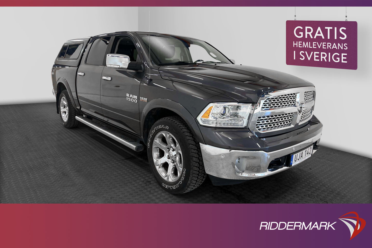 Dodge RAM Laramie 5.7 HEMI 4x4 395hk Skinn Nyservad Kåpa