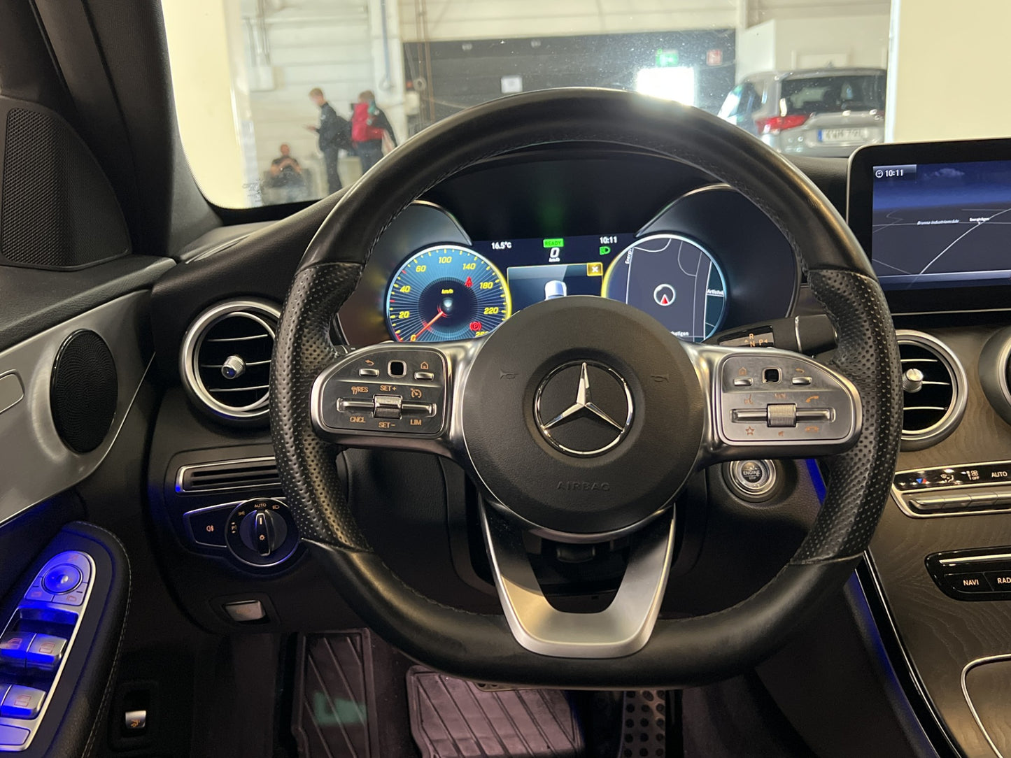 Mercedes-Benz C 200 T 184hk AMG Cockpit Kamera Navi Drag