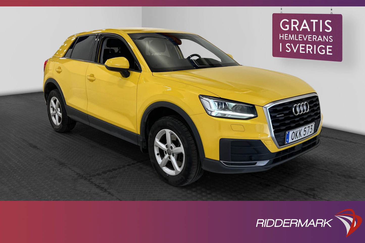 Audi Q2 2.0 TDI Quattro 150hk Proline M/K-Värm P-sensor Eu6