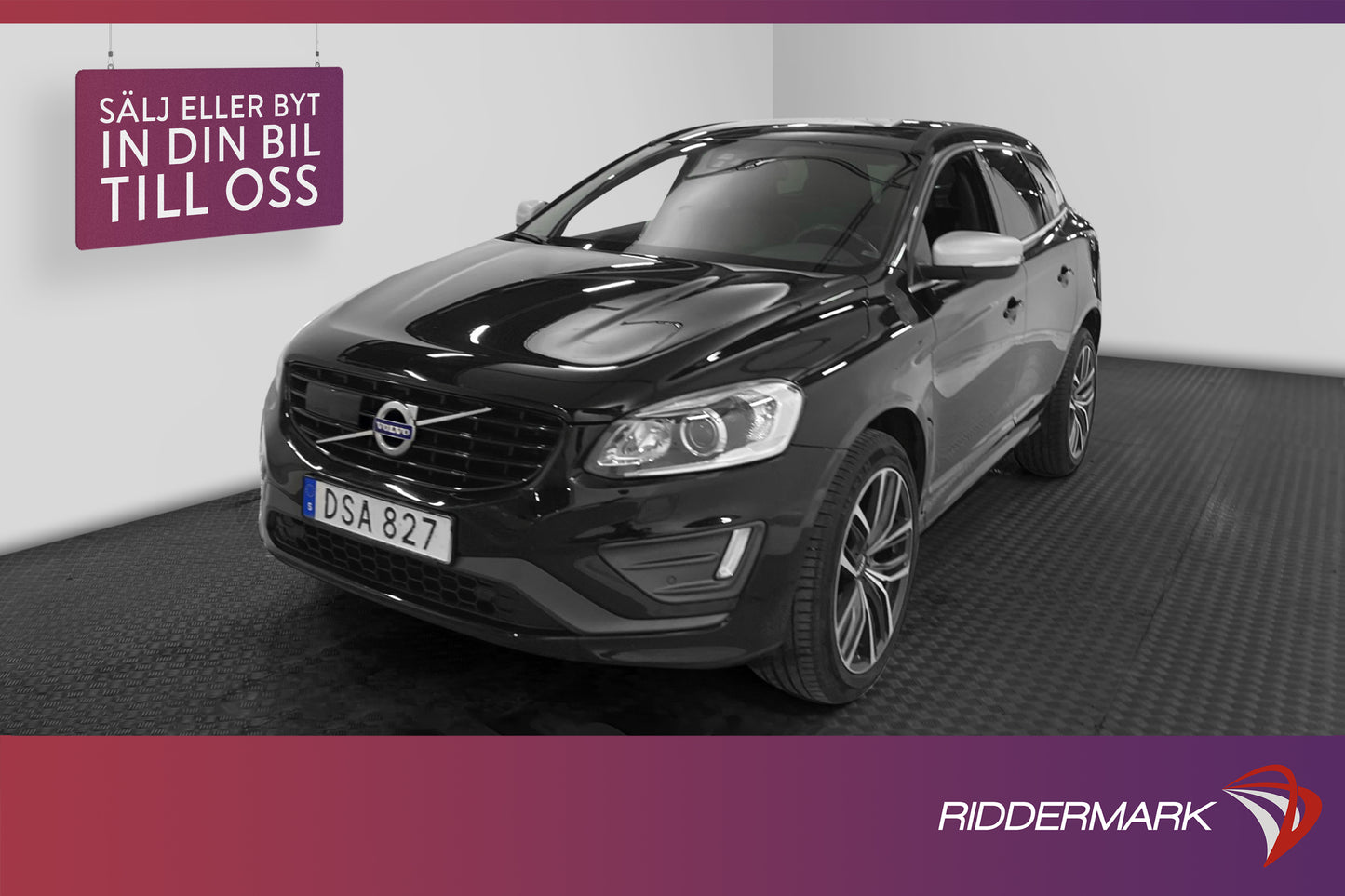 Volvo XC60 D3 150hk R-Design VOC Navi PDC BLIS Drag Välserv