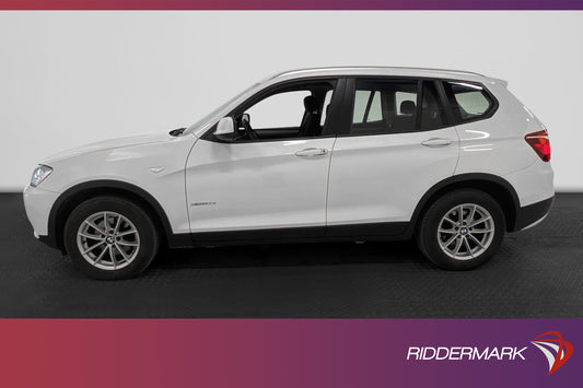 BMW X3 xDrive20d 184hk Motorvärmare Drag 0.56l/mil