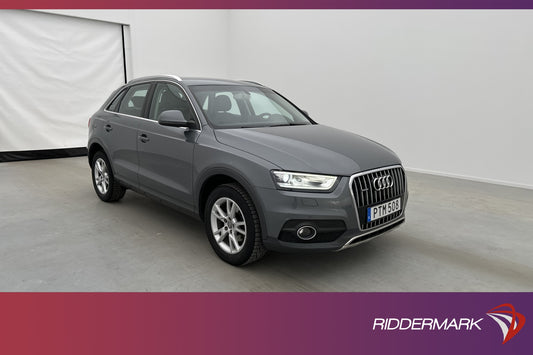 Audi Q3 2.0 TDI Quattro Comfort Sensorer Halvskinn Drag