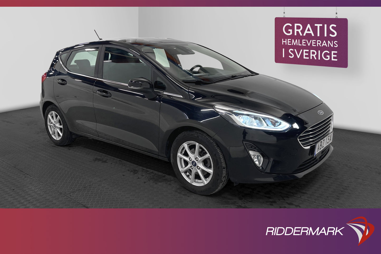 Ford Fiesta 1.0 EcoBoost 125hk Titanium P-sensorer Nyservad