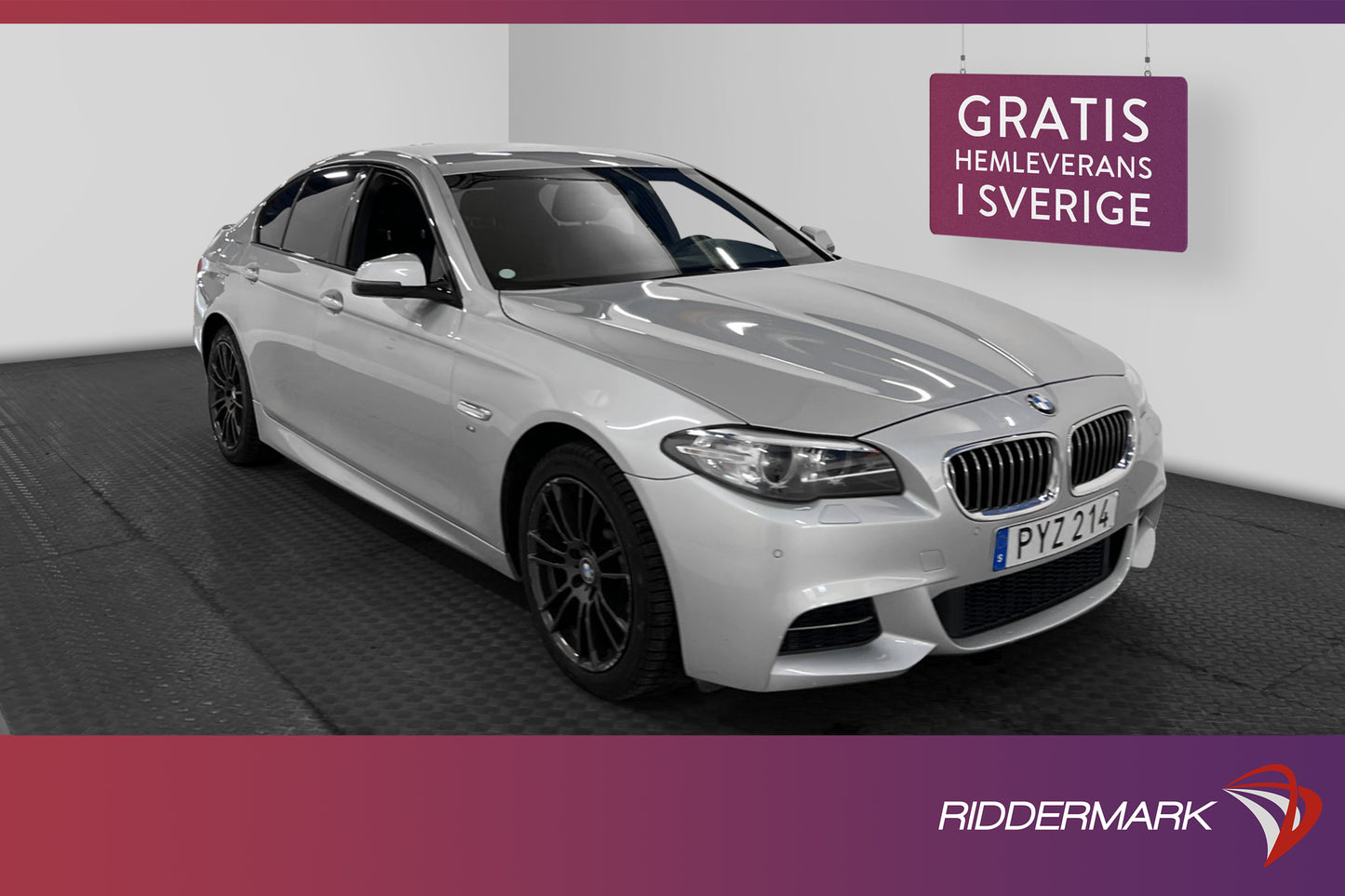 BMW 520d xDrive Sedan 190hk M Sport Värmare HiFi Skinn Navi