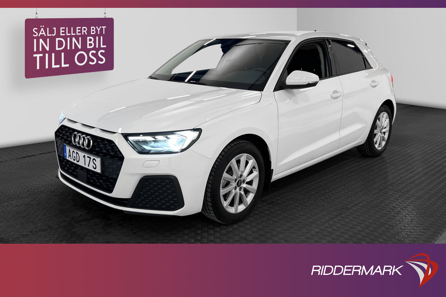 Audi A1 Sportback 30 TFSI 110hk ENDAST 310 MIL Cockpit PDC