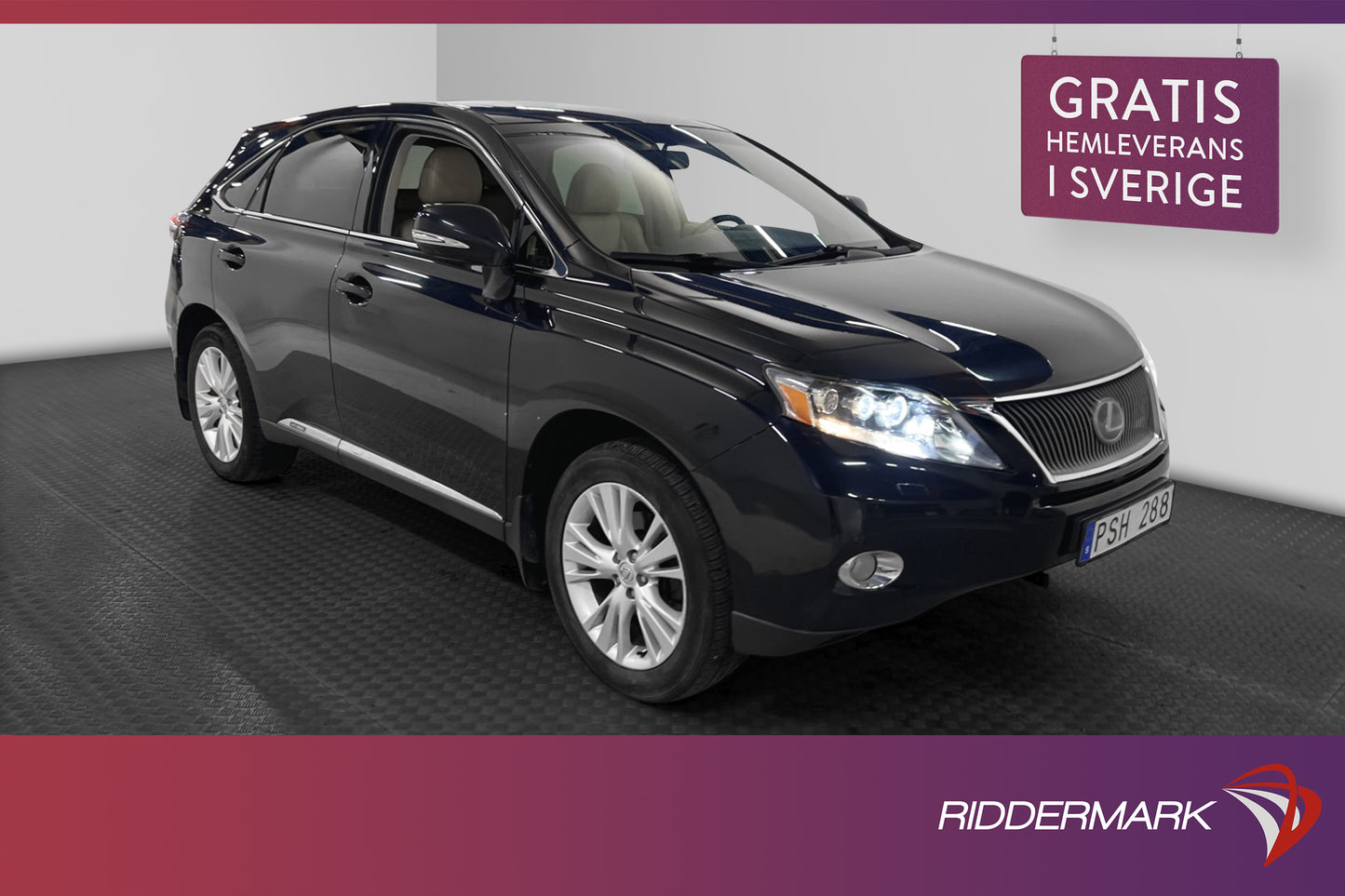 Lexus RX 450h V6 AWD 299hk Taklucka Värmare HUD Drag M-Värm