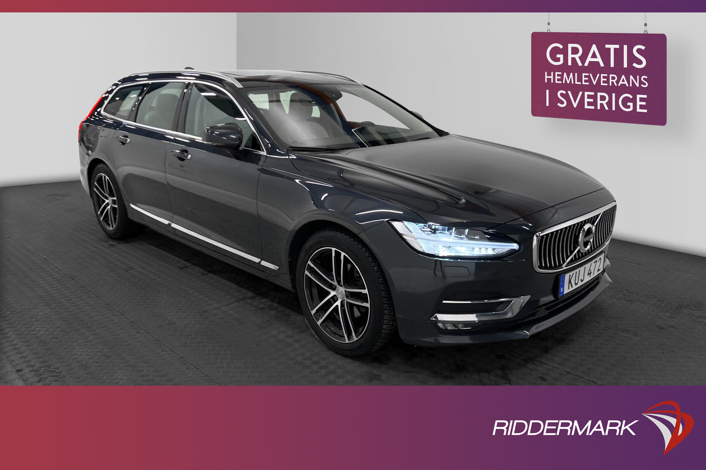 Volvo V90 D3 150hk Inscription VOC Värmare Pano Kamera Drag