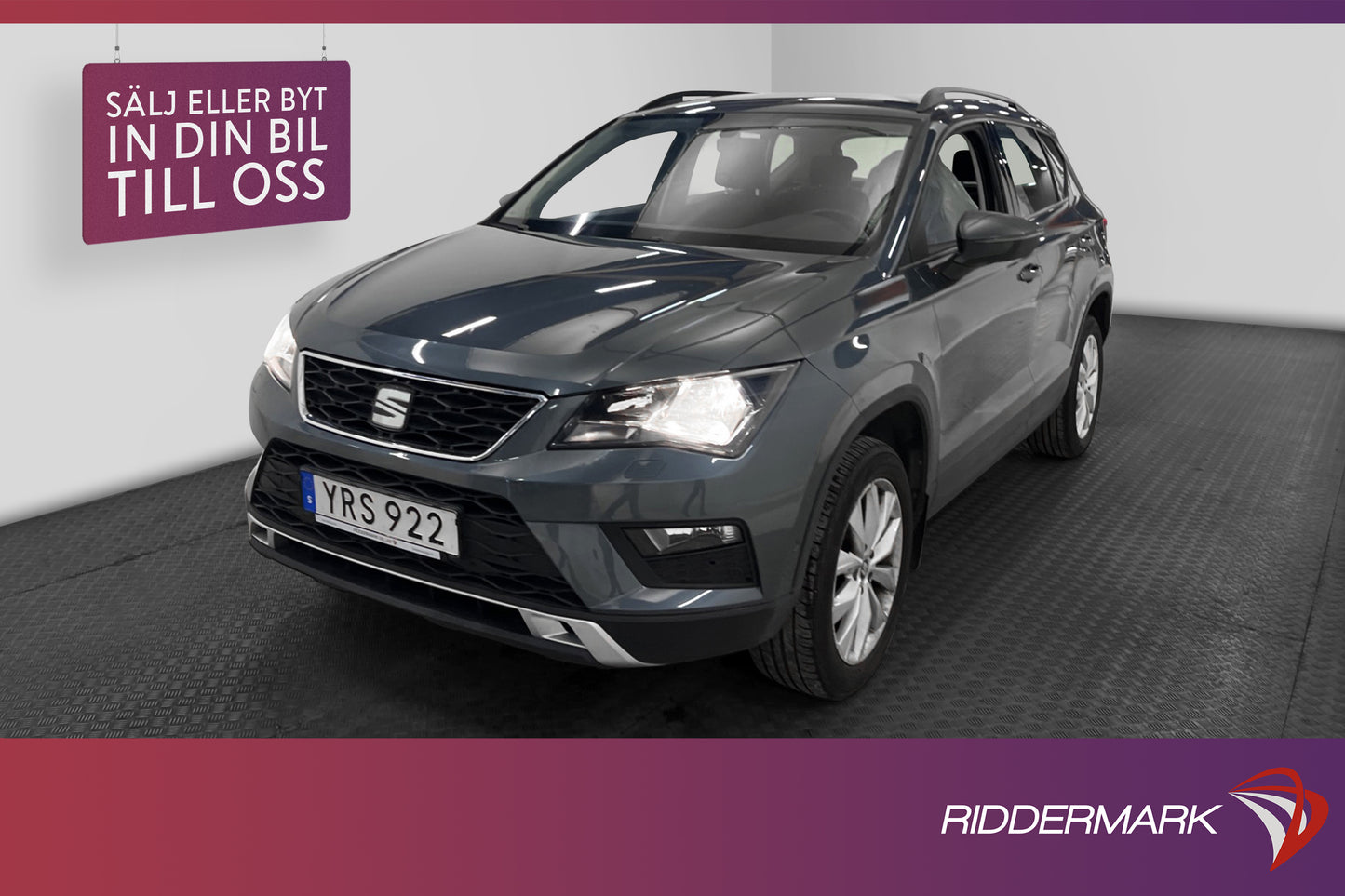 SEAT Ateca 1.6 TDI Ecomotive DSG 115hk PDC Carplay Välservad