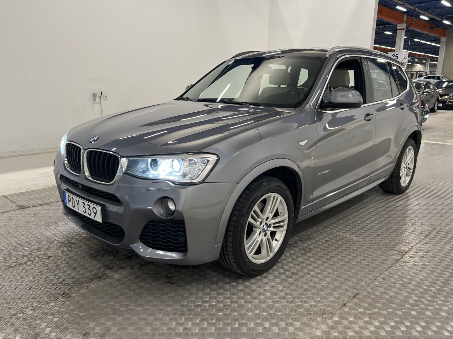 BMW X3 xDrive20d 190hk M Sport H/K Skinn Navi B-kamera