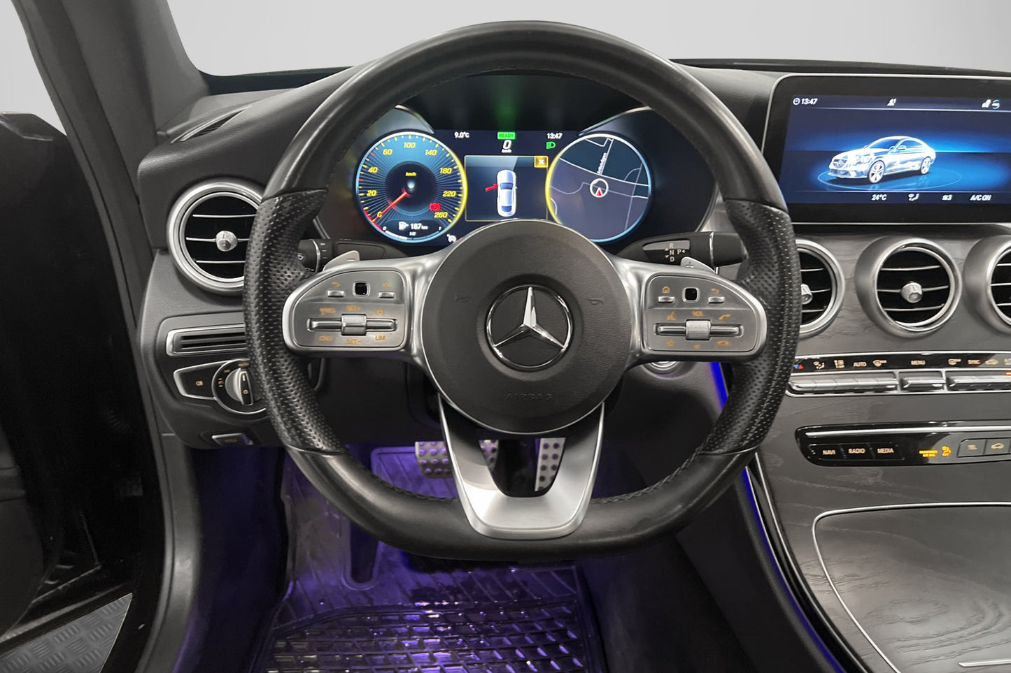 Mercedes-Benz C 200 4MATIC Coupé 9G 184hk Cockpit Panorama