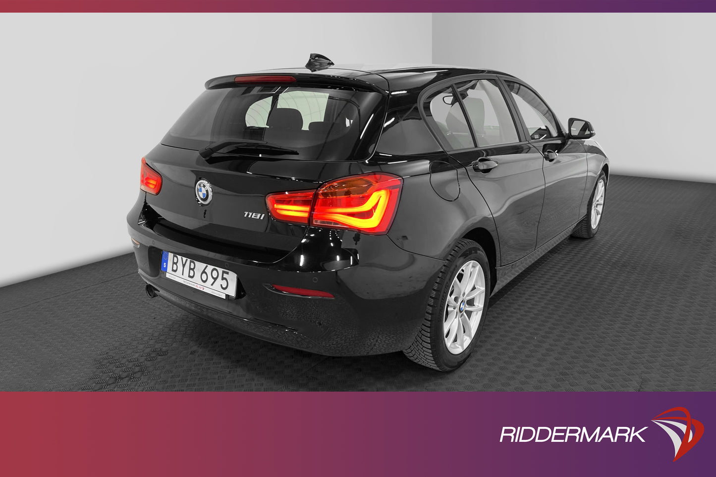 BMW 118i 136hk Keyless P-Sensor 470kr Skatt 0,43L/mil