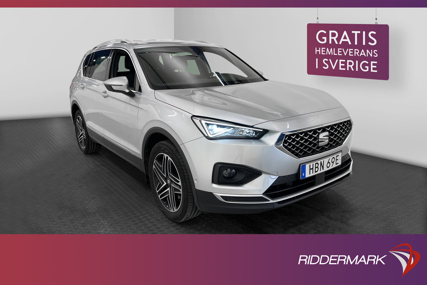 SEAT Tarraco 2.0 4D 7-Sits B-värm B-kamera Halvskinn Drag