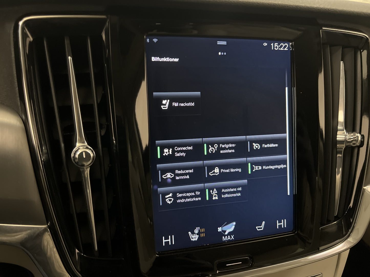 Volvo V90 D4 Advanced Värmare Rattvärme Sensorer Välservad