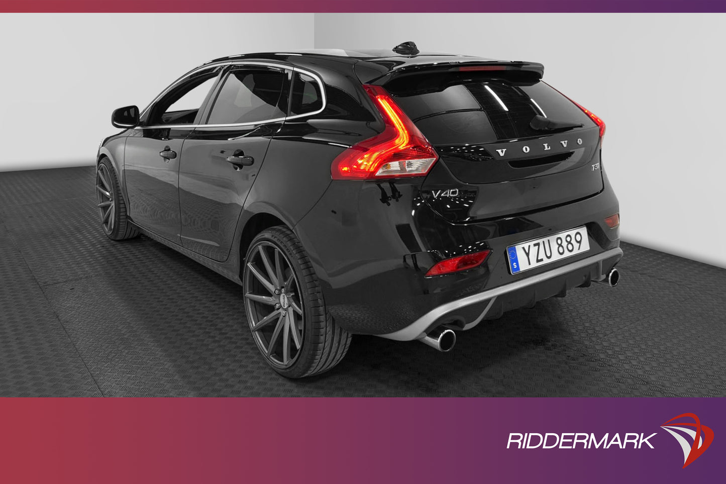 Volvo V40 T3 R-Design VOC Värmare Skinn/Alcantara Välservad