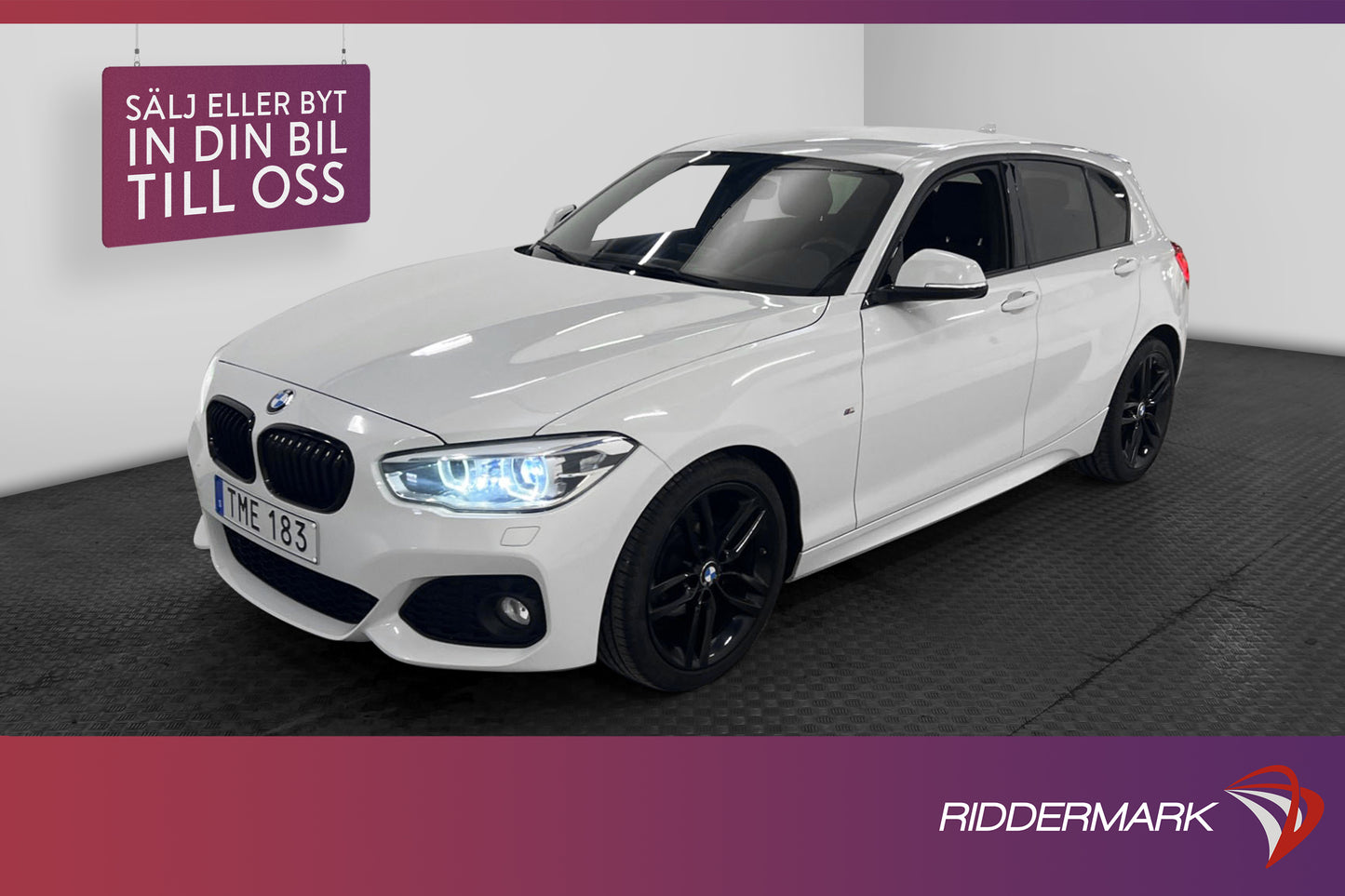 BMW 116 d 116hk M-Sport Sensorer 18" Välservad 0,37l/mil