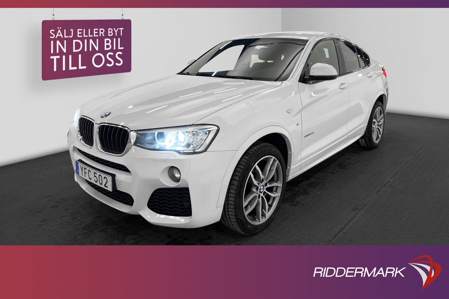 BMW X4 xDrive20d 190hk M Sport H/K Sensorer