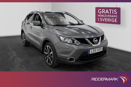 Nissan Qashqai 1.6 dCi 130hk Tekna 360° Pano Navi 0.49L/mil