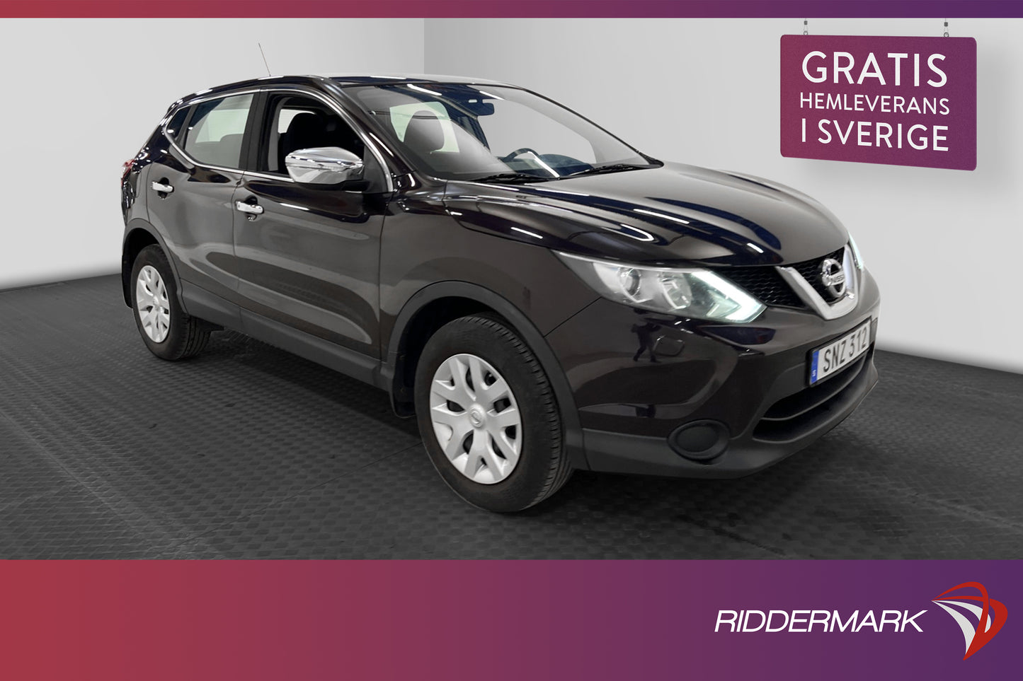 Nissan Qashqai 1.2 DIG-T Keyless P-sensorer 115hk