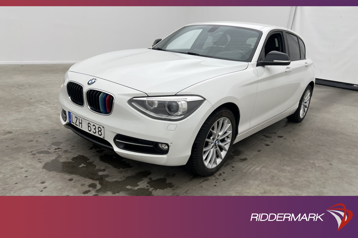 BMW 120 d Steptronic 184hk Sport line HiFi Skinn Välservad