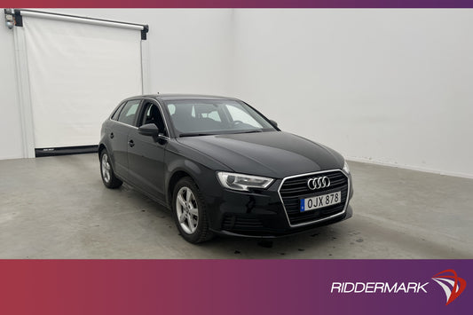 Audi A3 Sportback 1.0 TFSI 116hk Comfort Två-Bruk Sensorer