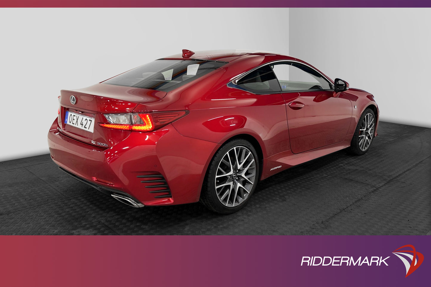 Lexus RC 300h 223hk F Sport Kamera Navi Keyless Skinn Elstol