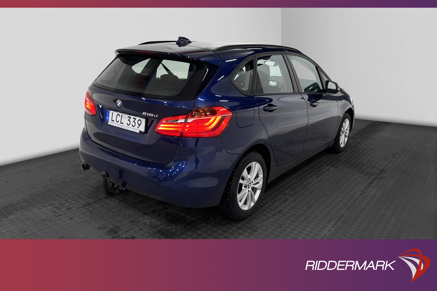 BMW 218d Active Tourer 150hk Advantage Kamera Drag Välservad