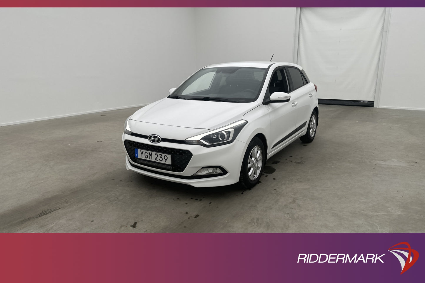 Hyundai i20 1.2 84hk Comfort Sensorer Rattvärme Välservad