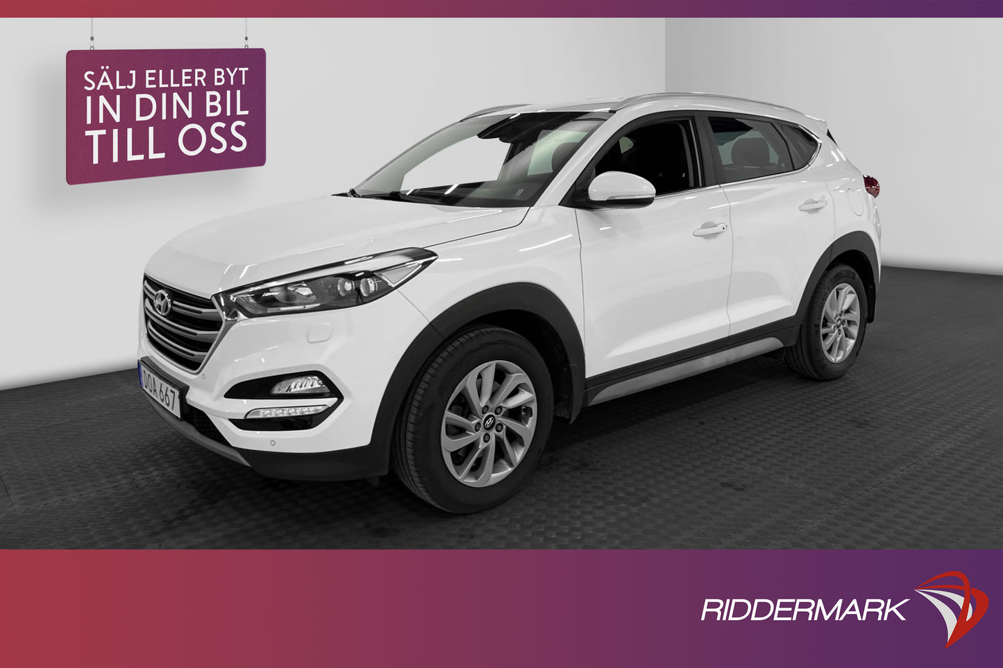 Hyundai Tucson 1.6 T-GDI 4WD 177hk Navi Drag B-kamera PDC