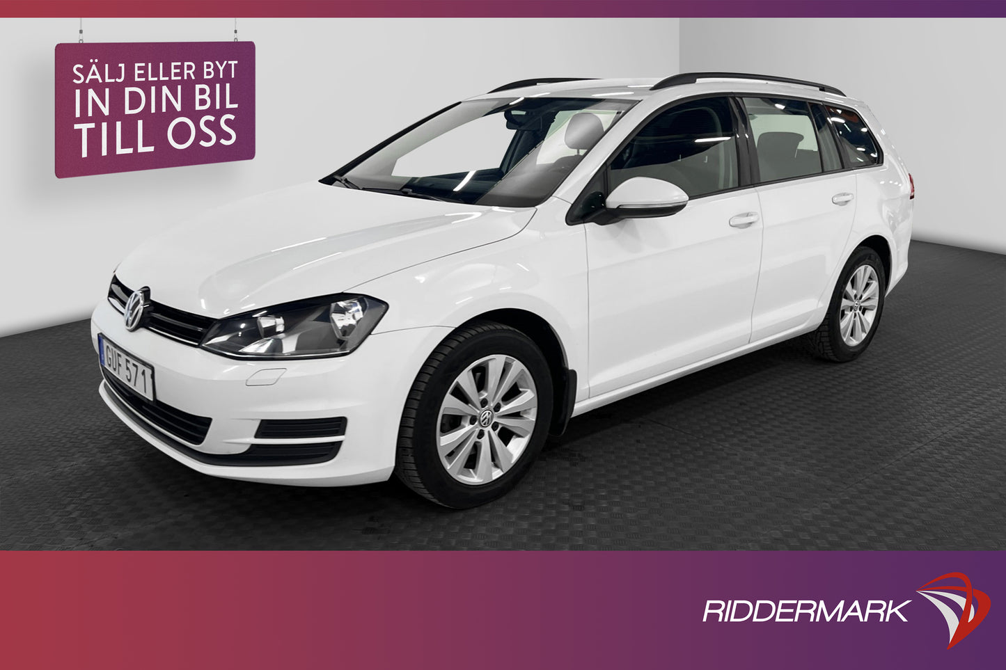 Volkswagen Golf Sportscombi 1.6 TDI D-värm Drag Välservad