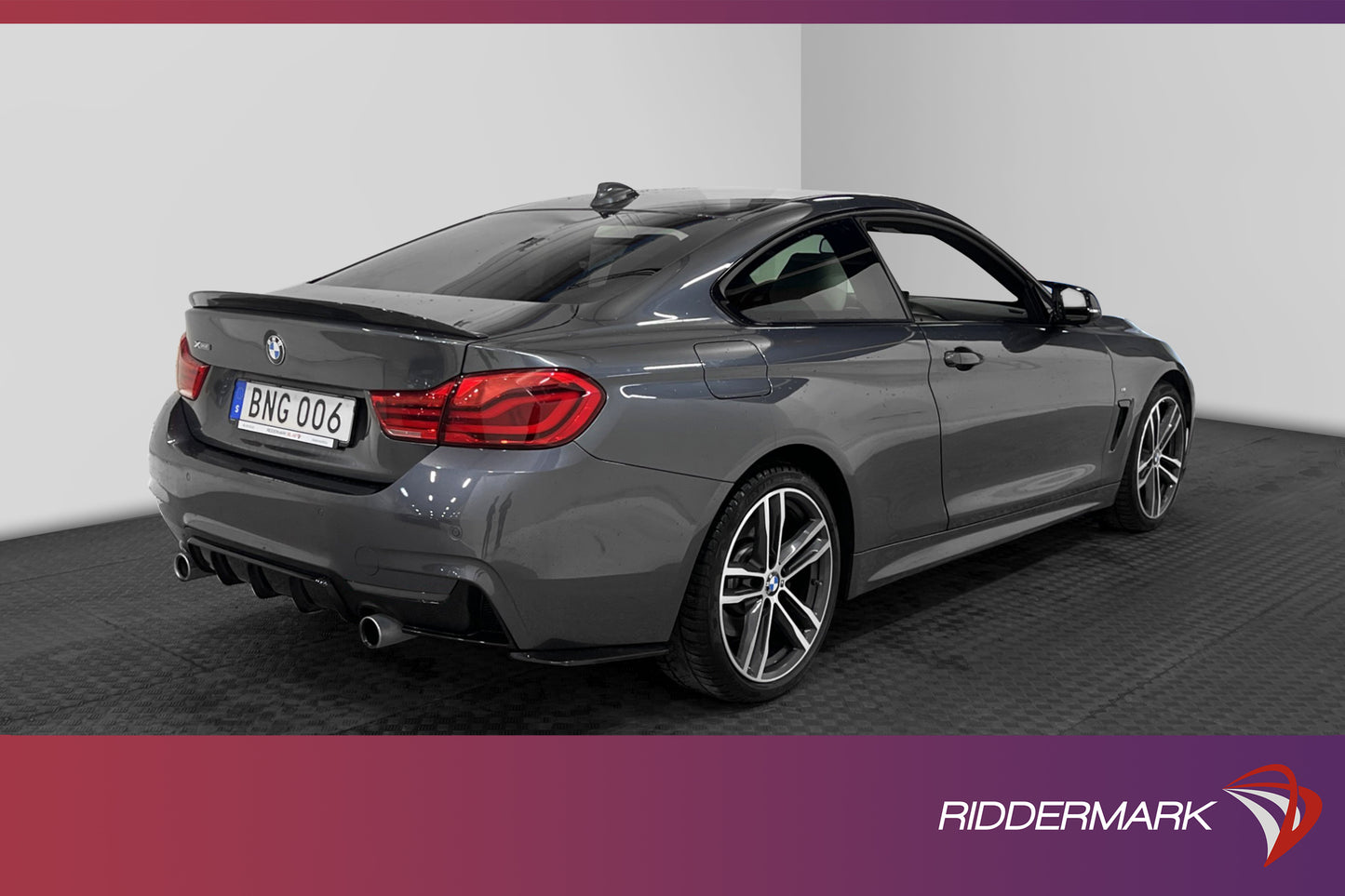 BMW 440 i xDrive Coupé 326hk M Sport Taklucka H/K Navi Skinn