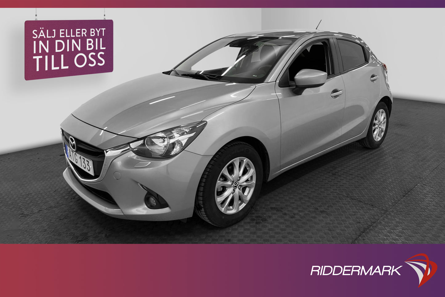 Mazda 2 1.5 Skyactiv-G 90hk Sensorer Låg Skatt 0,59l/mil