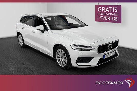 Volvo V60 D3 150hk Advanced VOC D-värm Carplay Nyservad