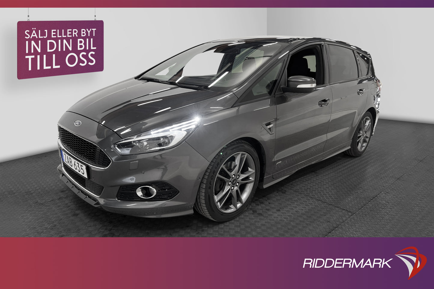 Ford S-Max 2.0 TDCi AWD 180hk ST-line P-sens Navi Dragkrok