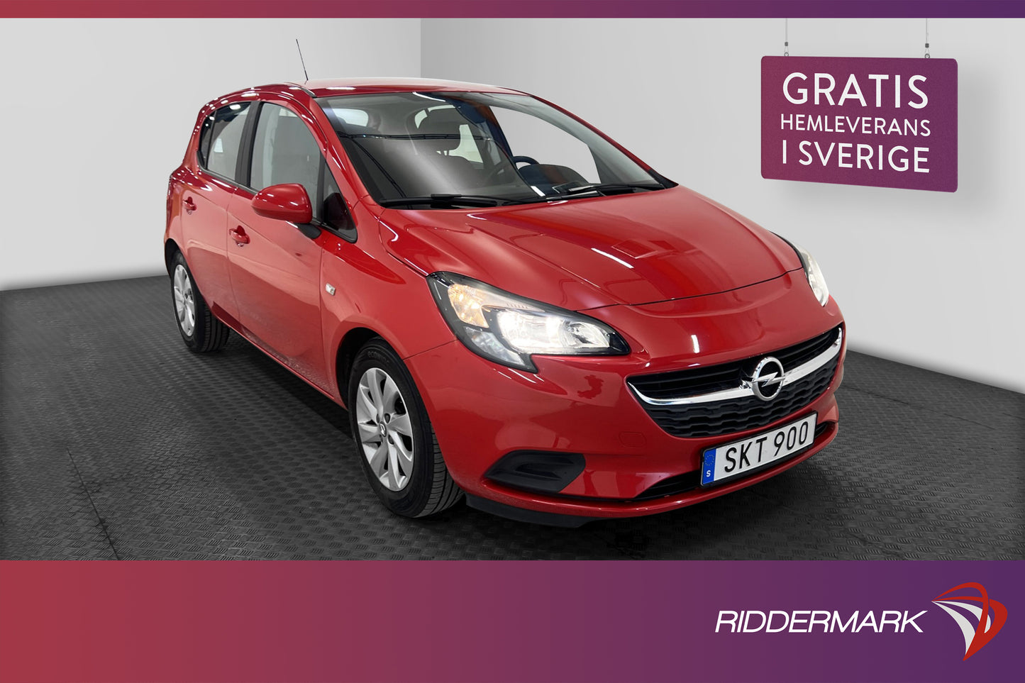 Opel Corsa 1.4 Automatisk 90hk Rattvärme Carplay Farthållare