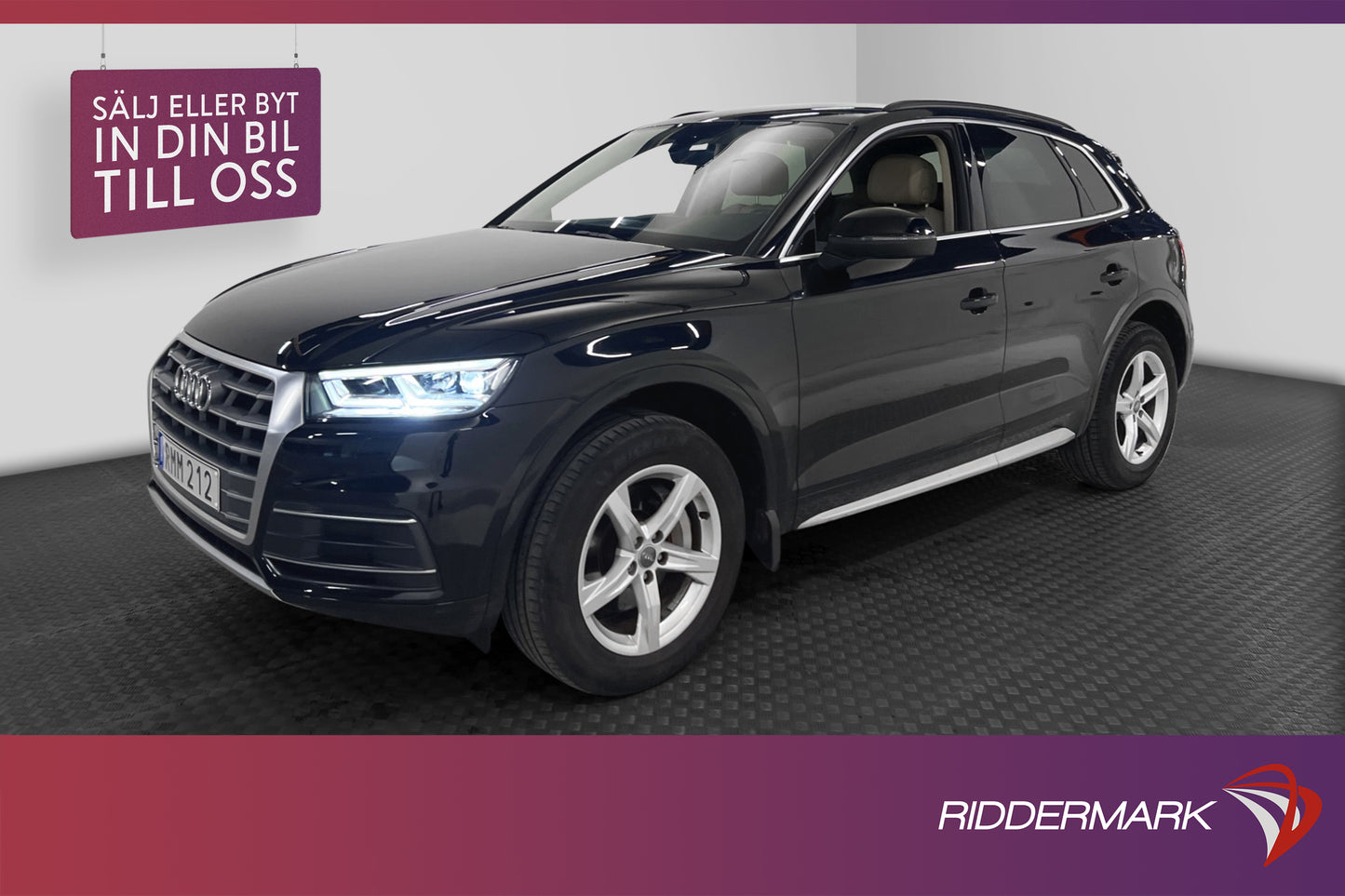 Audi Q5 2.0 Quattro 190hk Proline Skinn B&O Rattvärme Drag