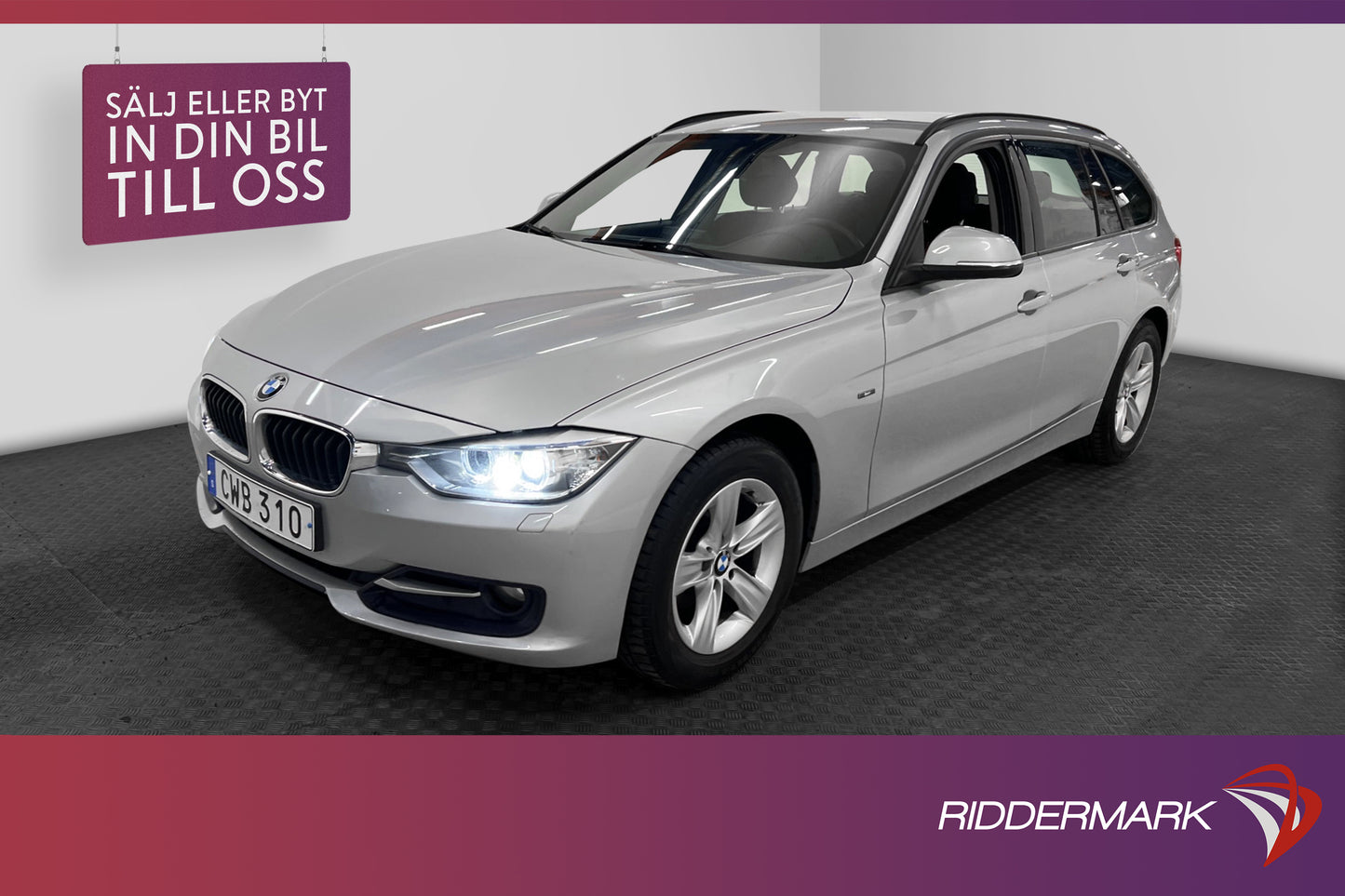 BMW 318 d Touring 143hk Sport line Sensorer Välserv 0,5l/mil