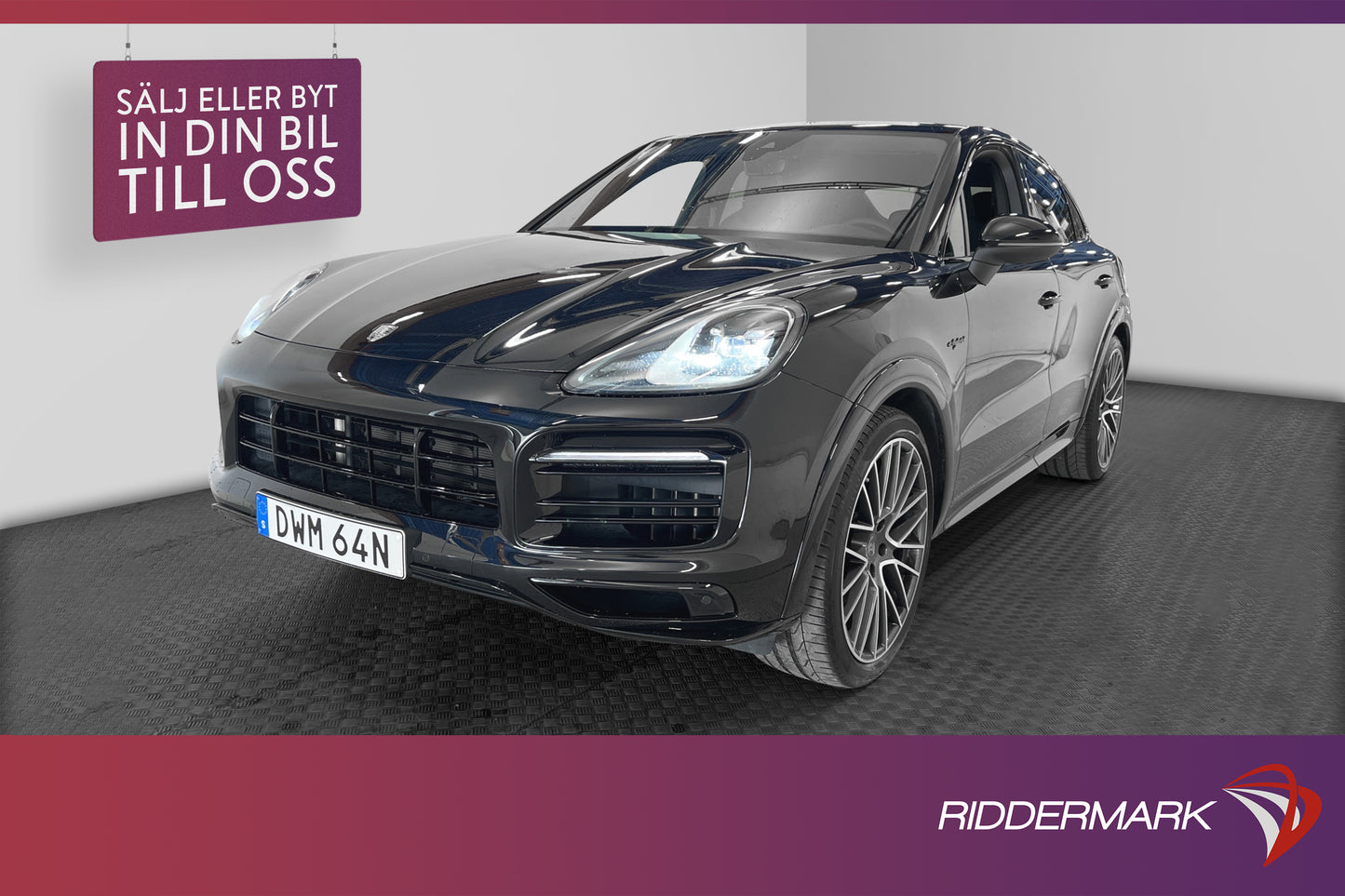 Porsche Cayenne Coupé E-Hybrid 462hk Platinum Edt Pano Drag